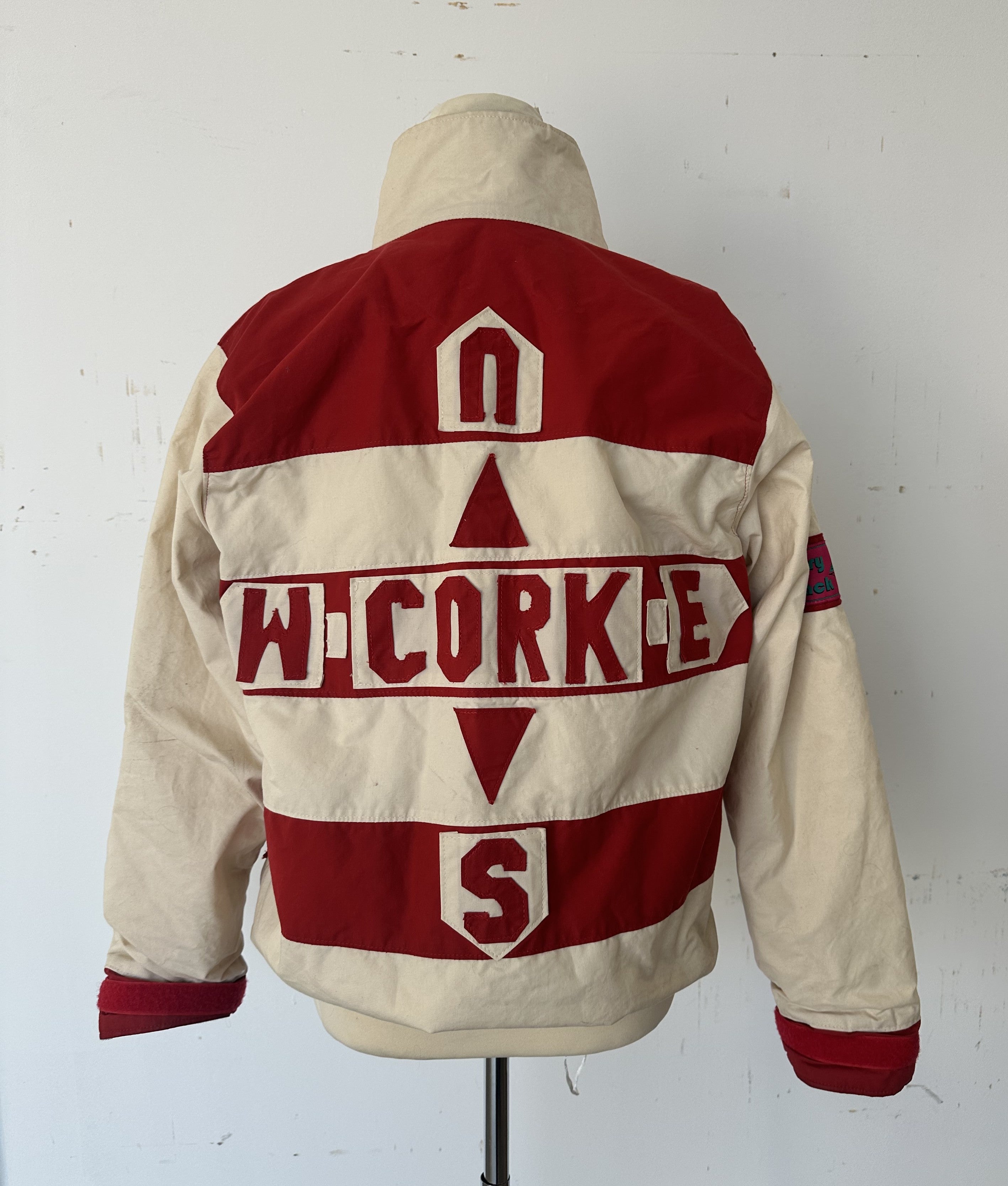 Cork Waxed Cotton Half zip